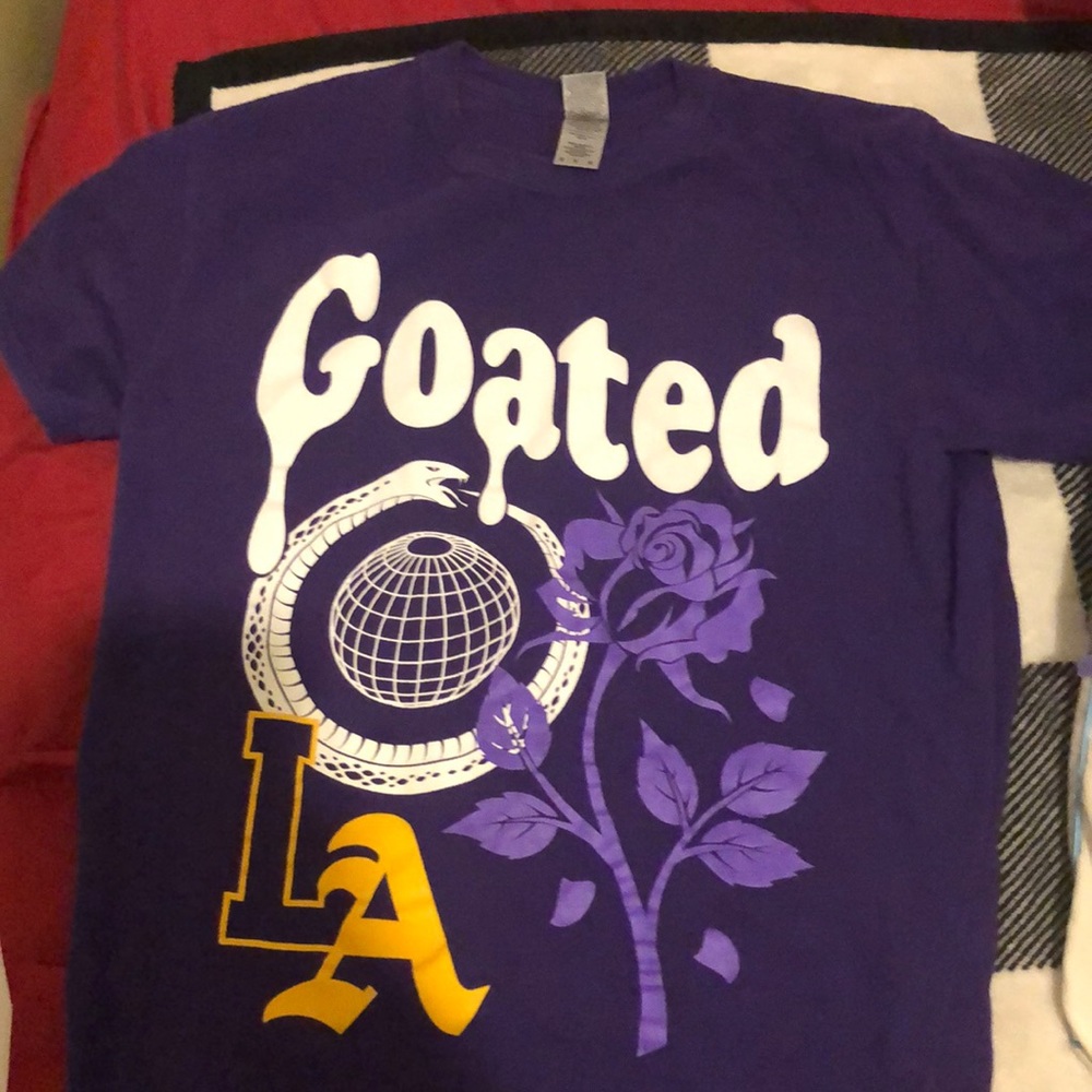 Streetwear Purple LA t-shirt